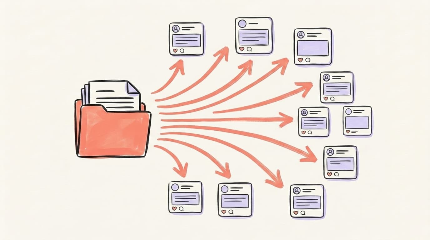 Content Repurposing Strategy: The 1-to-10 Framework That Actually Works