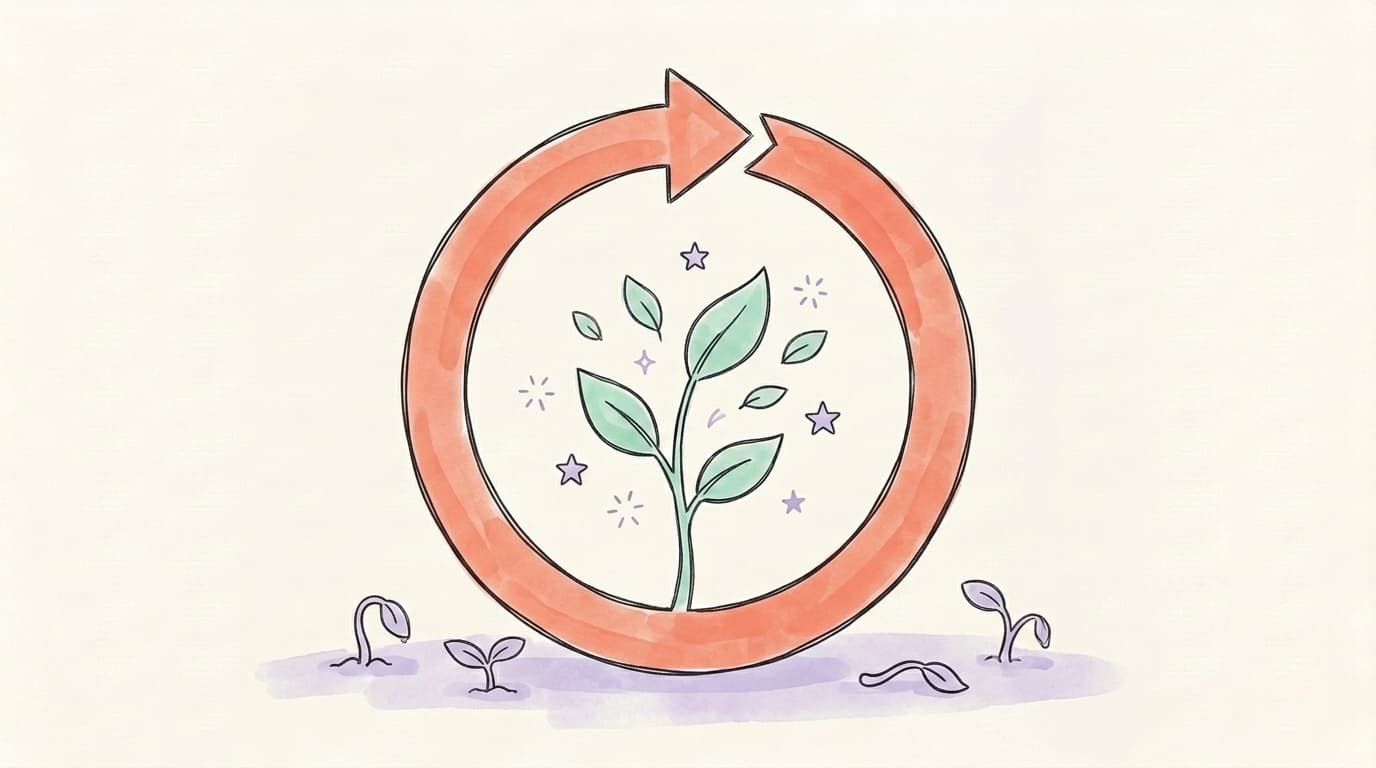 The Postory growth loop versus scattered one-off posts