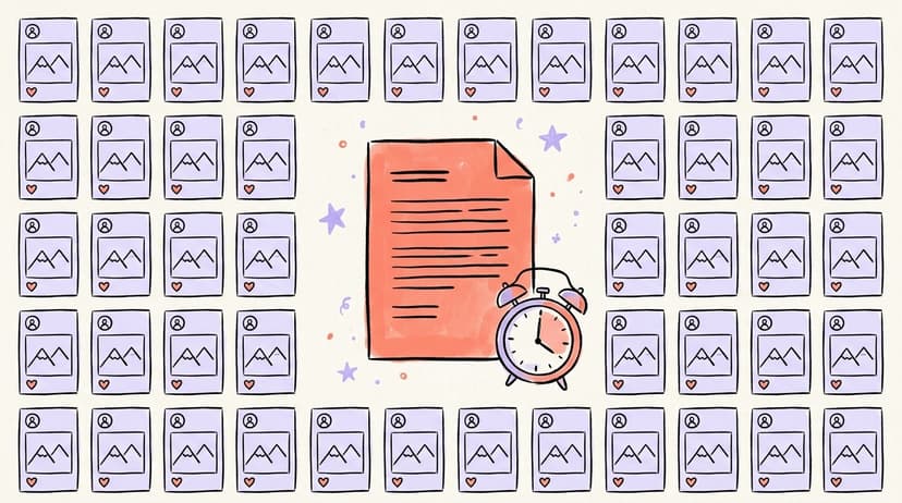 How to Batch Create Social Media Content (Without Burning Out) | Postory