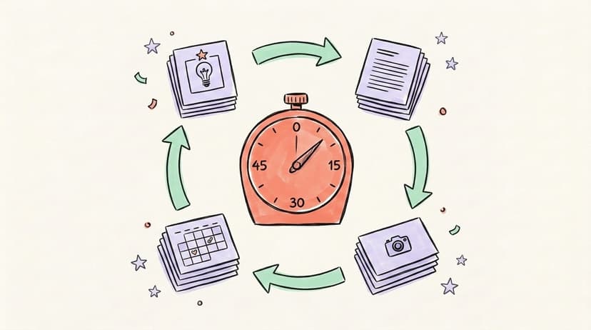 How to Batch Create Social Media Content (Without Burning Out) | Postory