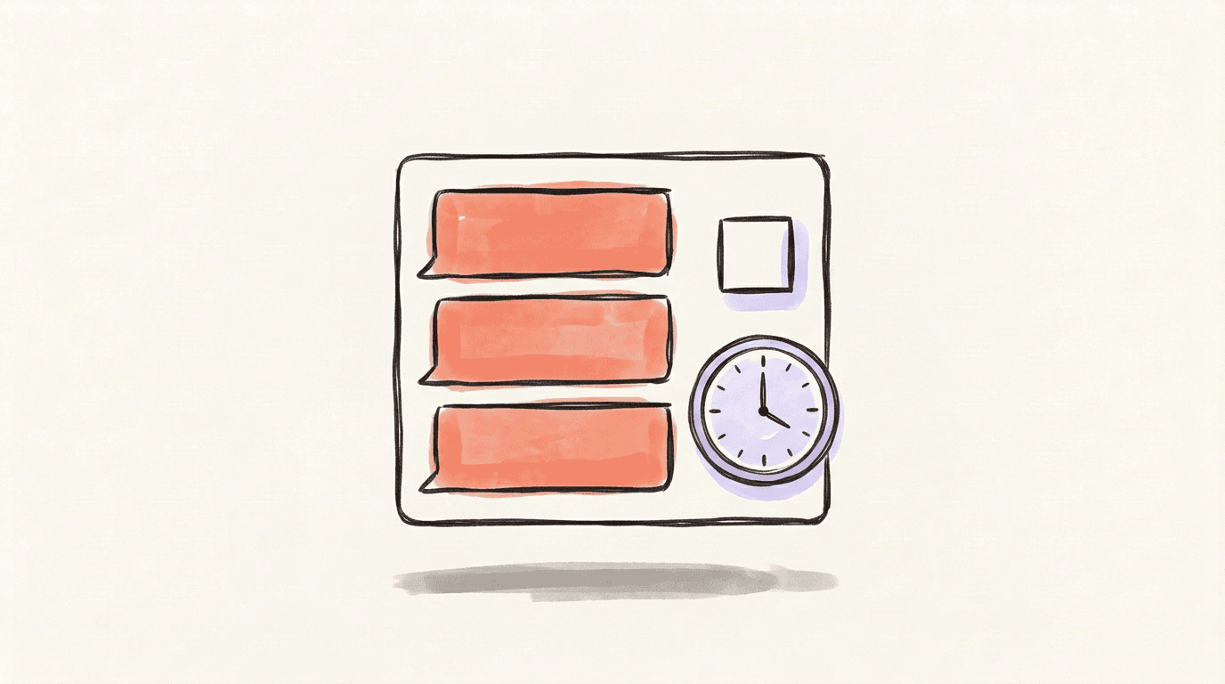 A post preview with a blank approval box and clock