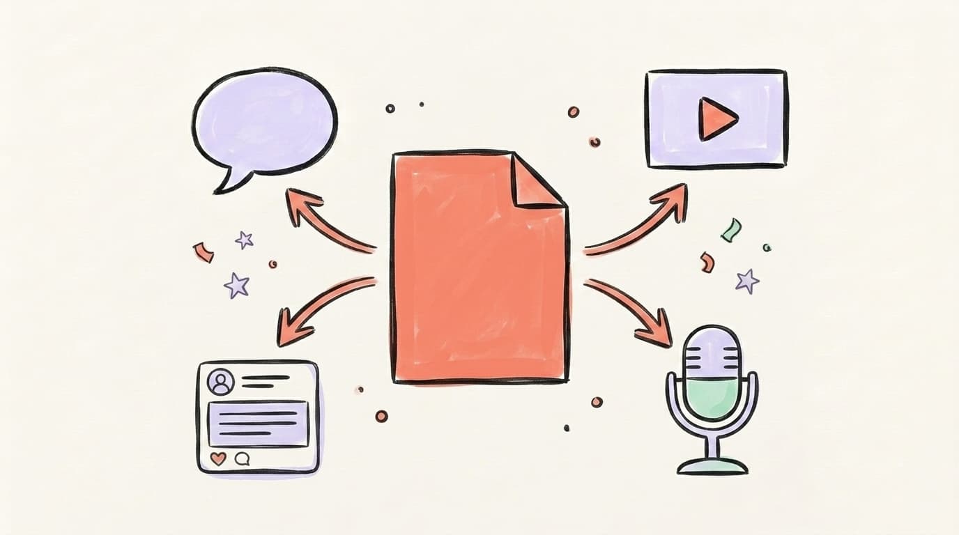 What Is Content Repurposing? A Plain-English Guide for 2026