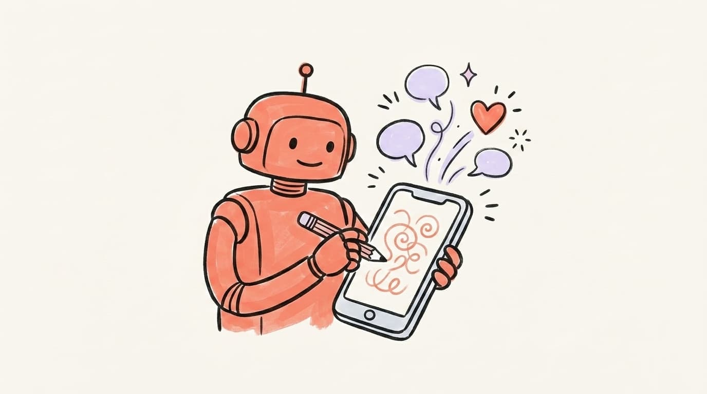 How to Use AI to Create Social Media Content (Without Sounding Like a Robot)