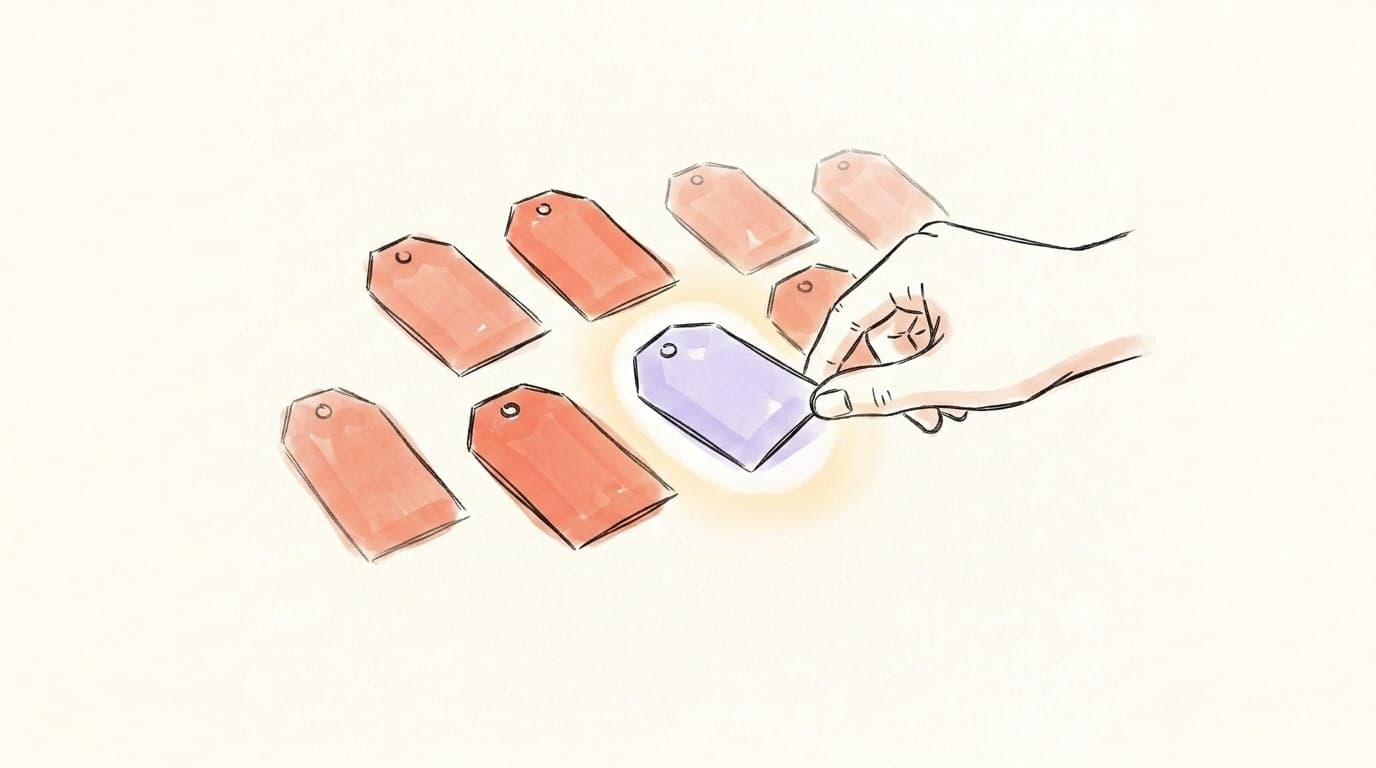 Picking the single best topic tag on Threads